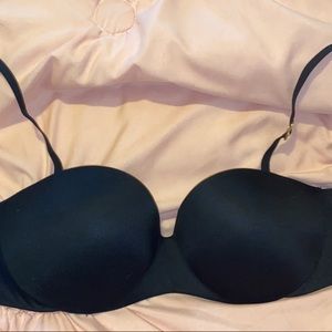 Black Victorias Secret push-up bra